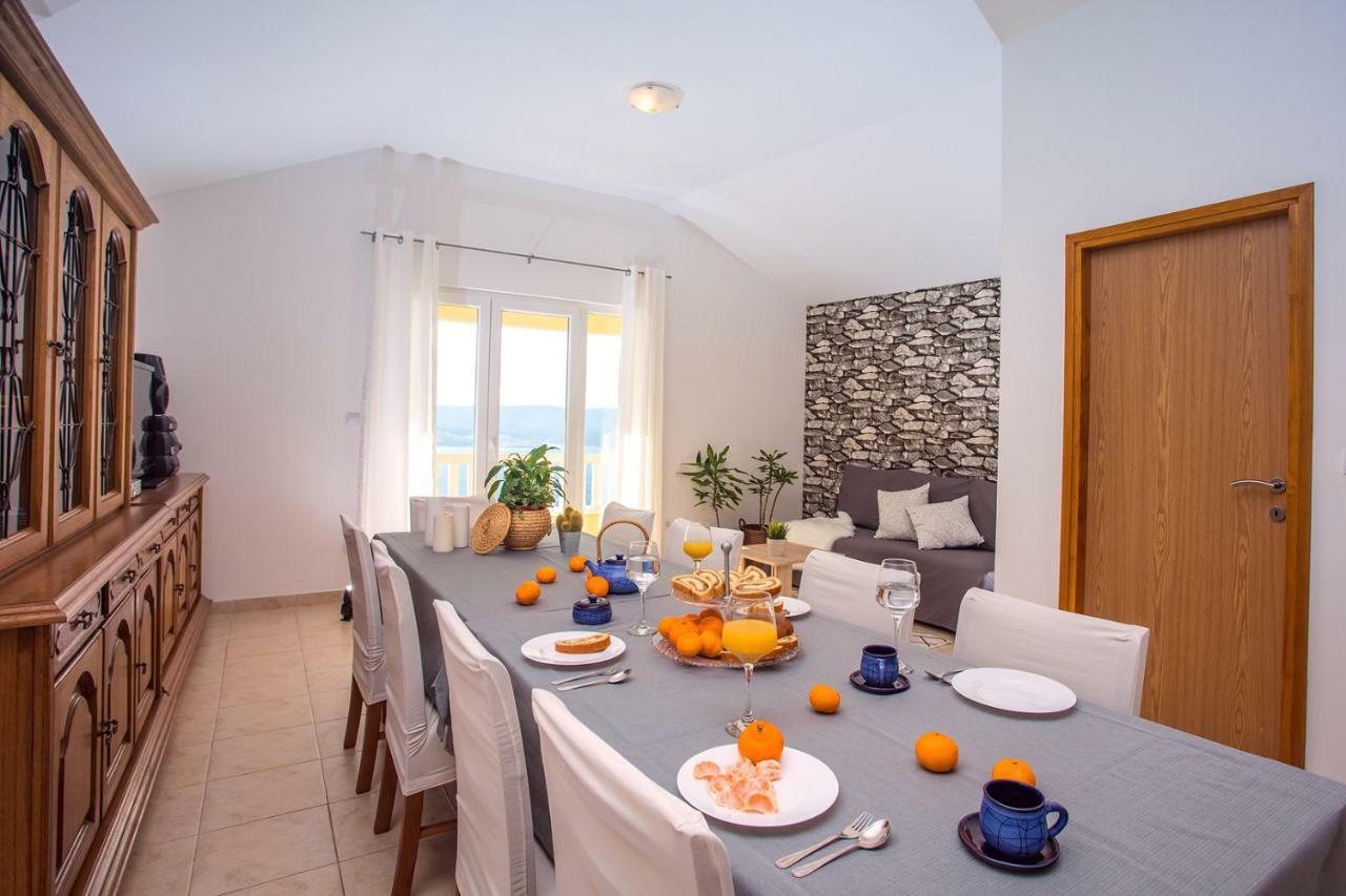 Villa Maslina, With Private 32M2Pool, Panoramic Views On 100Km Coastline, 12 Pax Локва-Рогозниця Екстер'єр фото