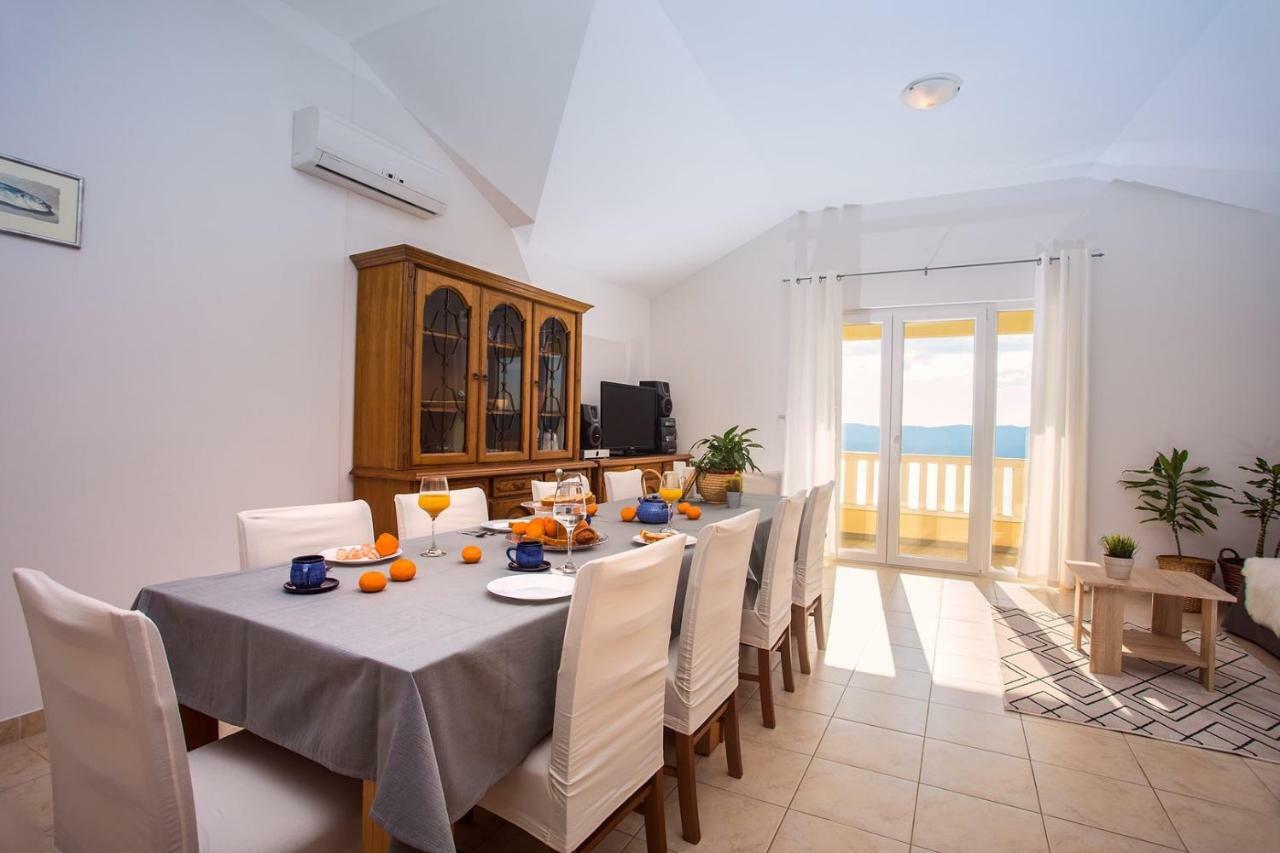 Villa Maslina, With Private 32M2Pool, Panoramic Views On 100Km Coastline, 12 Pax Локва-Рогозниця Екстер'єр фото