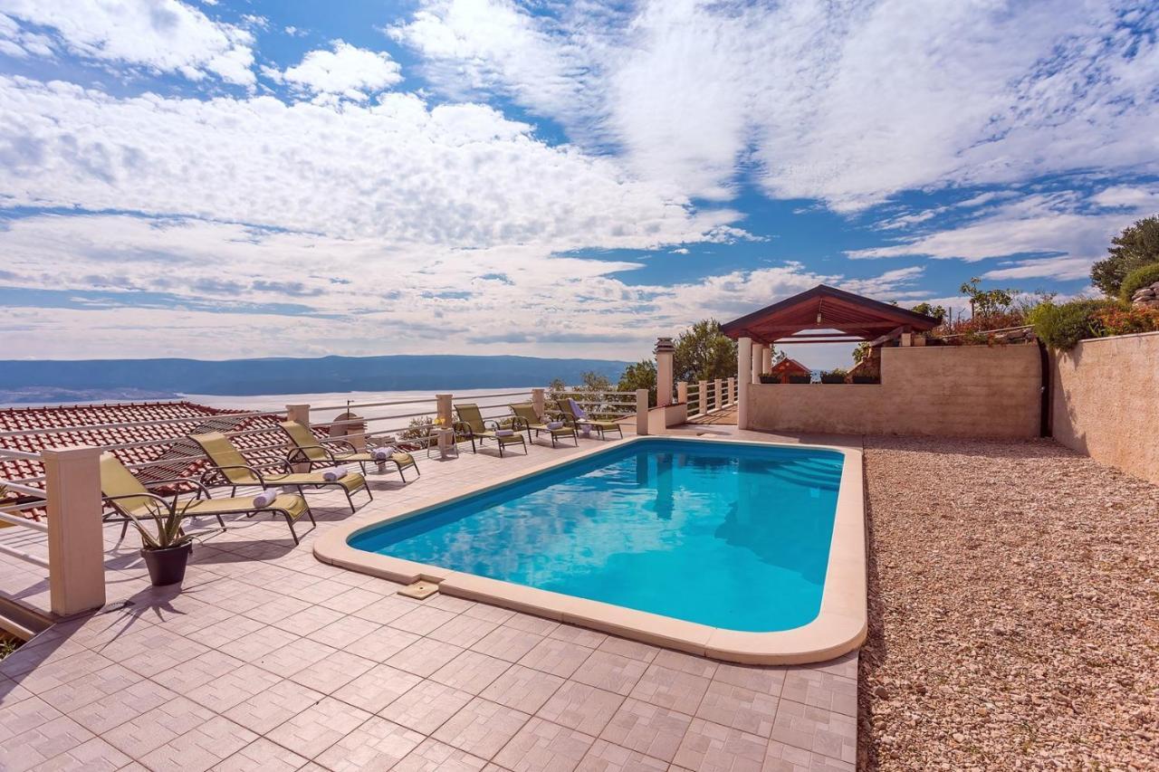 Villa Maslina, With Private 32M2Pool, Panoramic Views On 100Km Coastline, 12 Pax Локва-Рогозниця Екстер'єр фото
